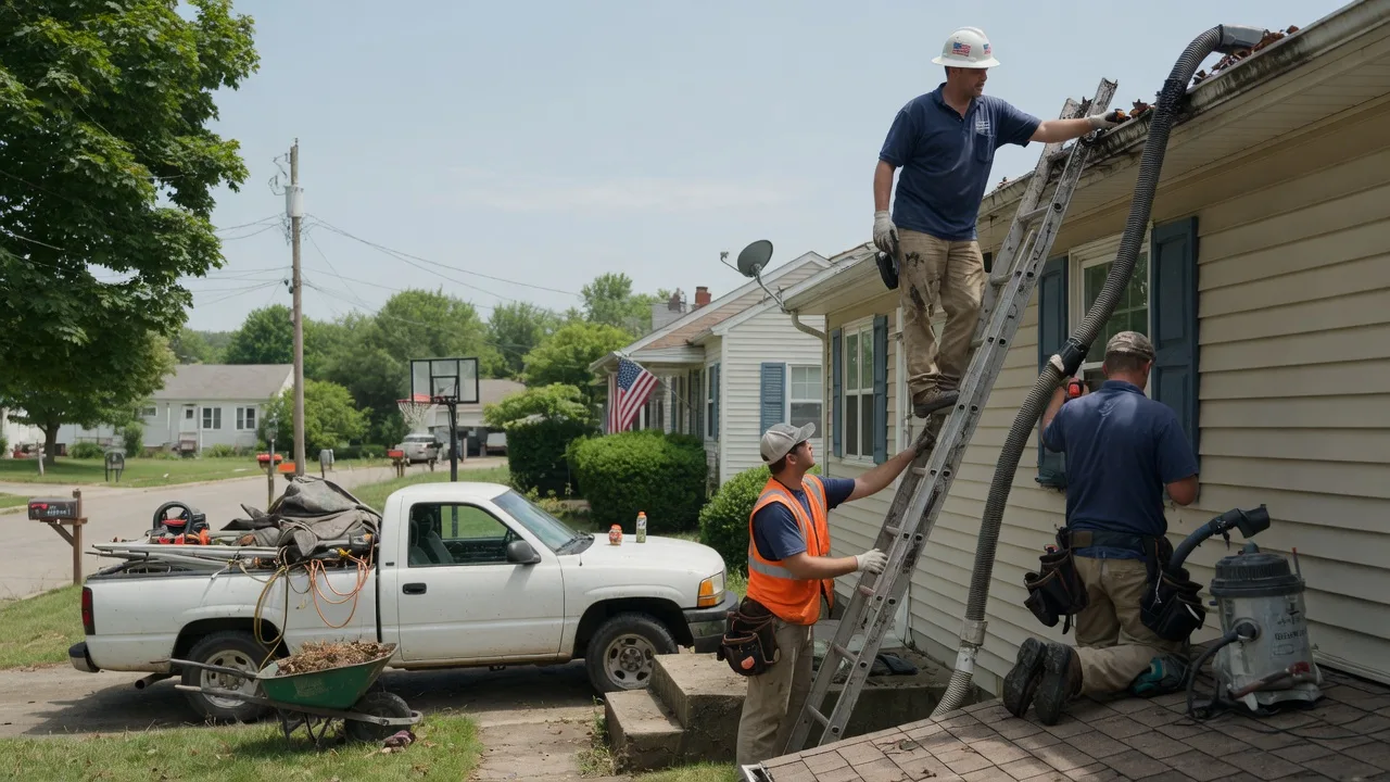 Gutter Installation in Roxbury, KS near me